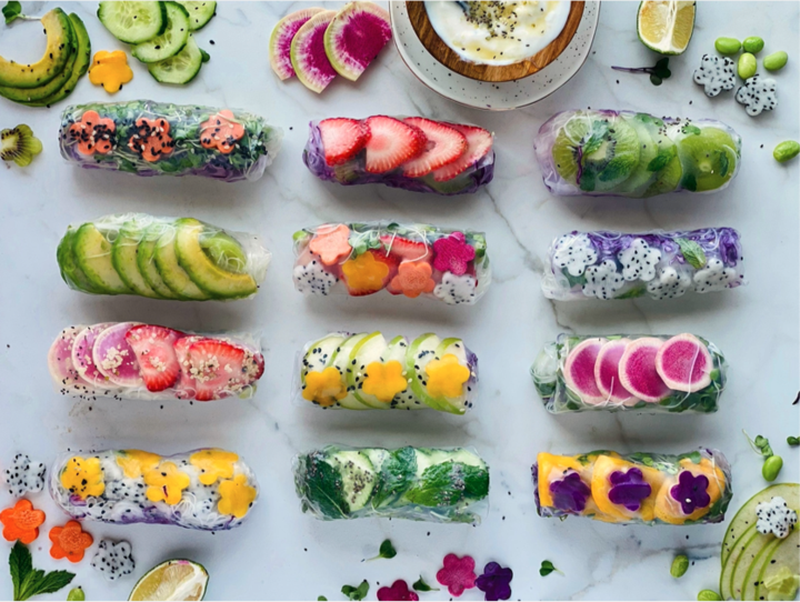 These Summer Rolls are Almost Too Pretty to Eat