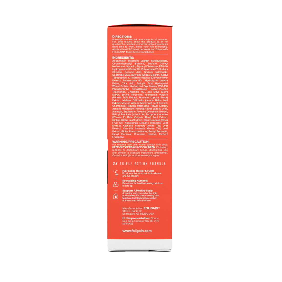 Foligain - Hair Regrowth Shampoo For Men