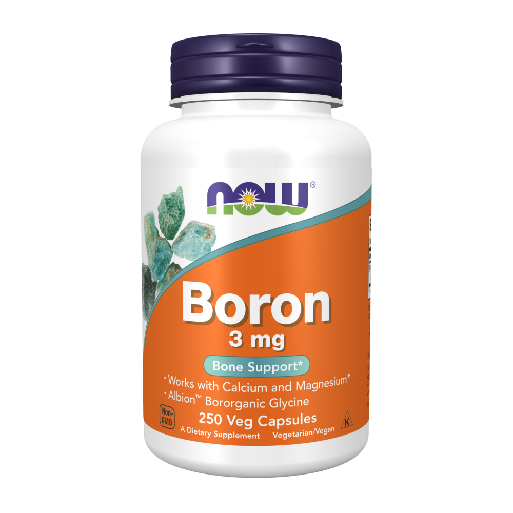 Maintenant - Bore 3 mg 100 Caps, Supplément de calcium et de magnésium pour la force des os