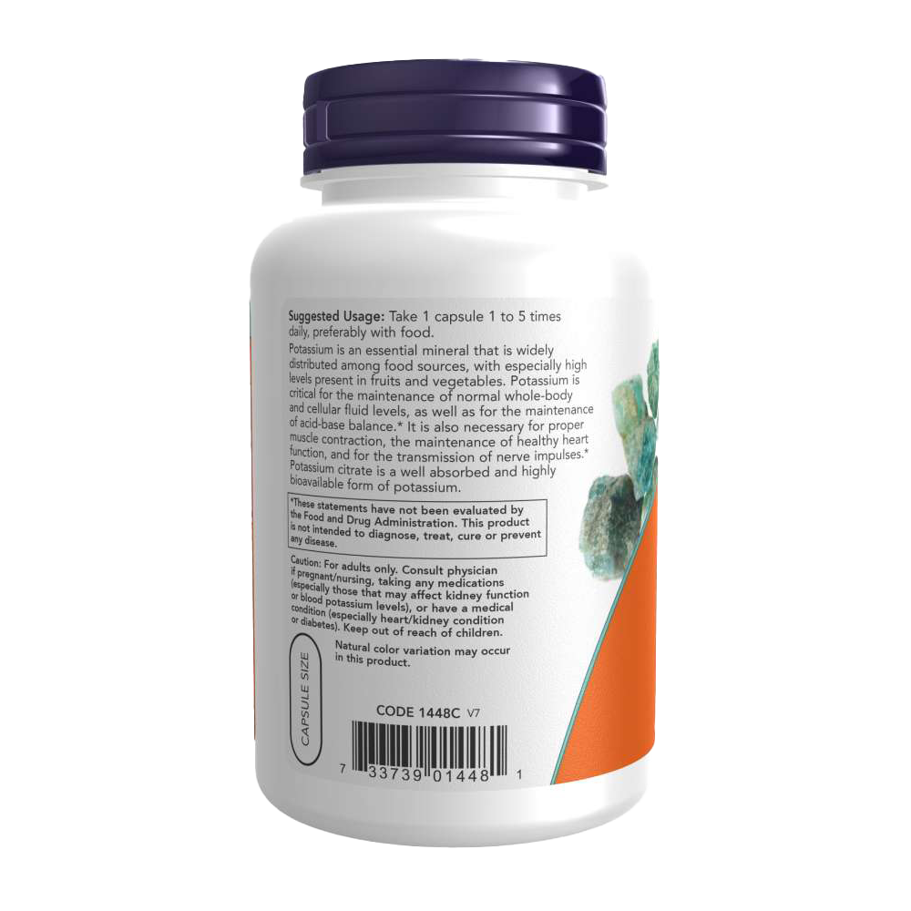 Maintenant - Citrate de potassium 99 mg - 180 Gélules