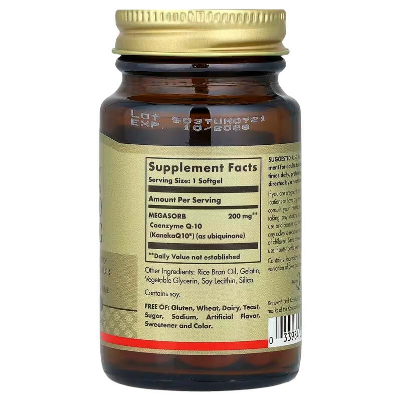 Solgar - Megasorb CoQ10 200mg 30 Softgels