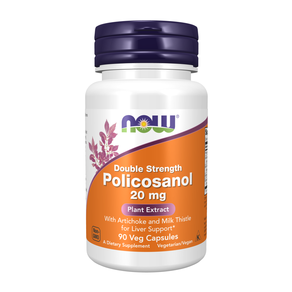 Maintenant - Policosanol, double concentration, 90 gélules végétales