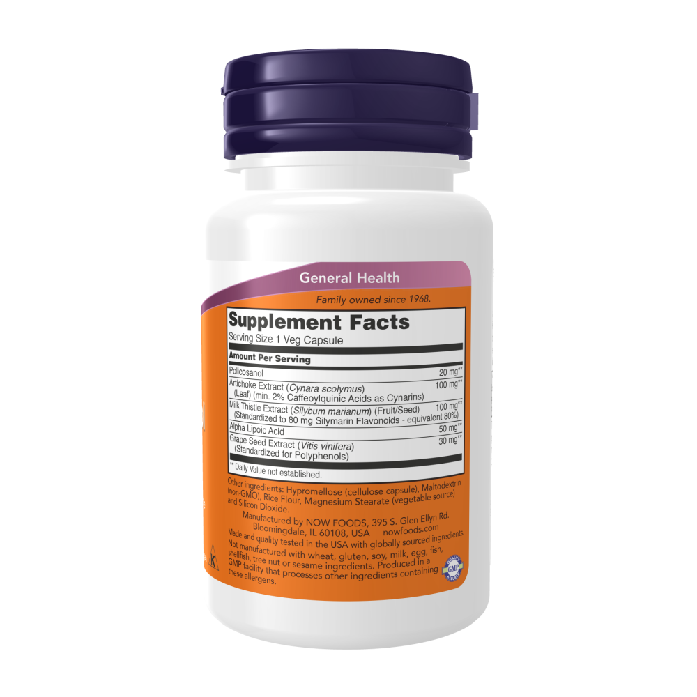 Maintenant - Policosanol, double concentration, 90 gélules végétales