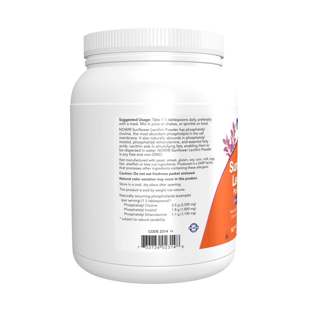 Now - Sunflower Lecithin Powder