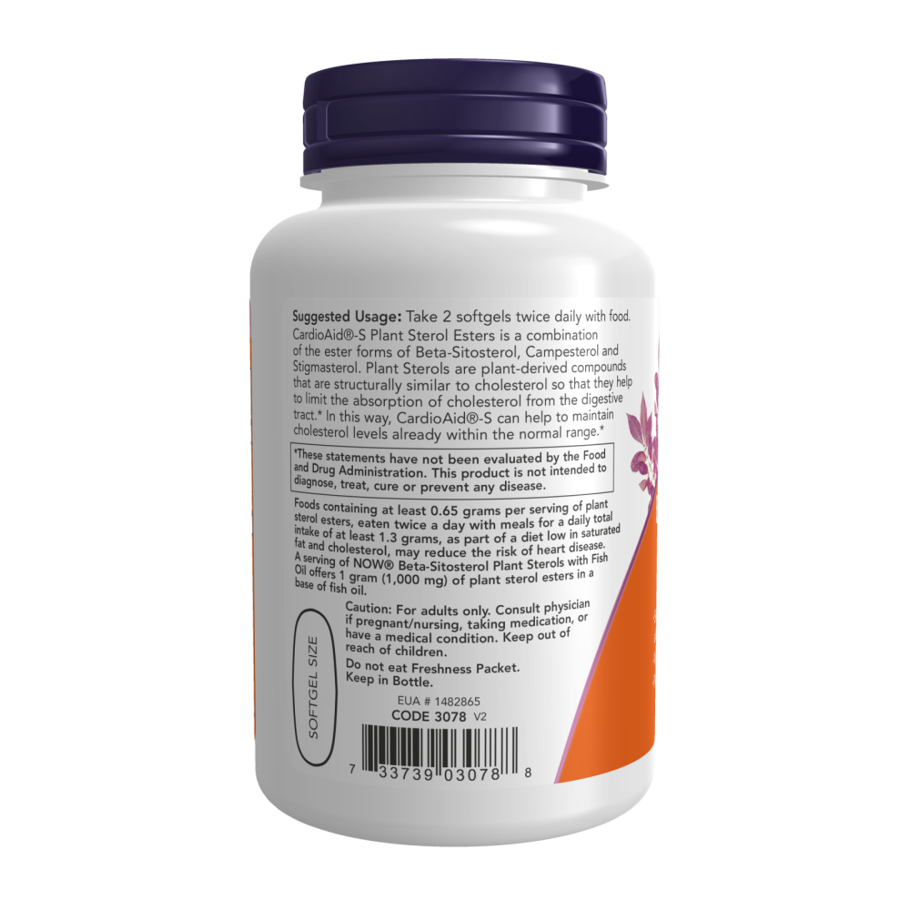 Maintenant - Gélules de stérols végétaux bêta-sitostérol