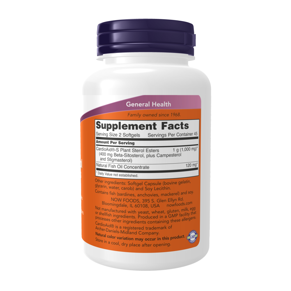 Maintenant - Gélules de stérols végétaux bêta-sitostérol