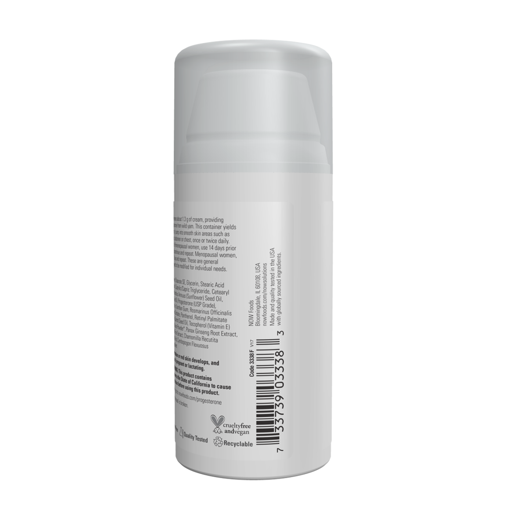 Now - Progesterone From Wild Yam