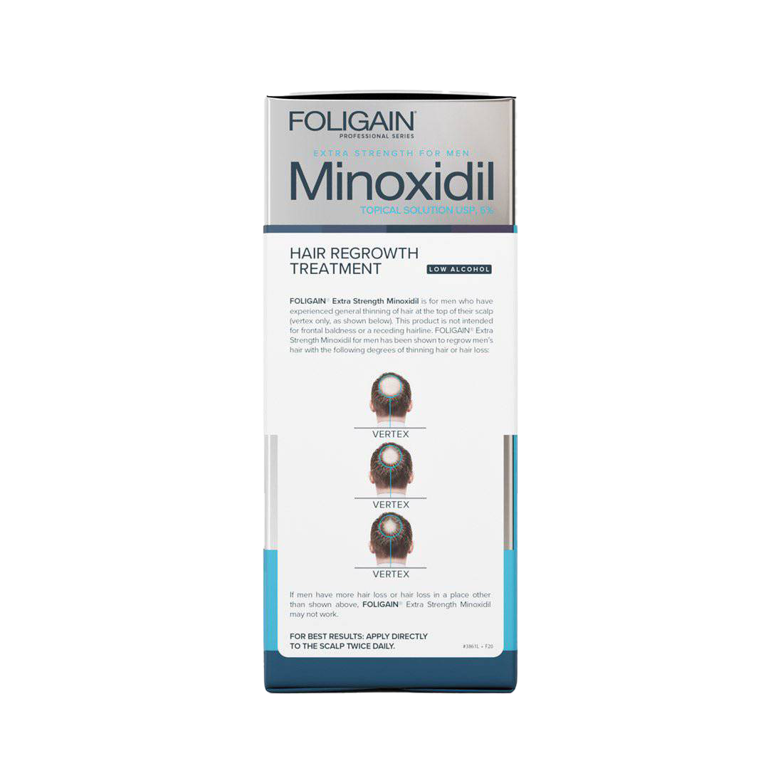 Foligain - Hair Regrowth Treatment For Men (Low Alcohol)