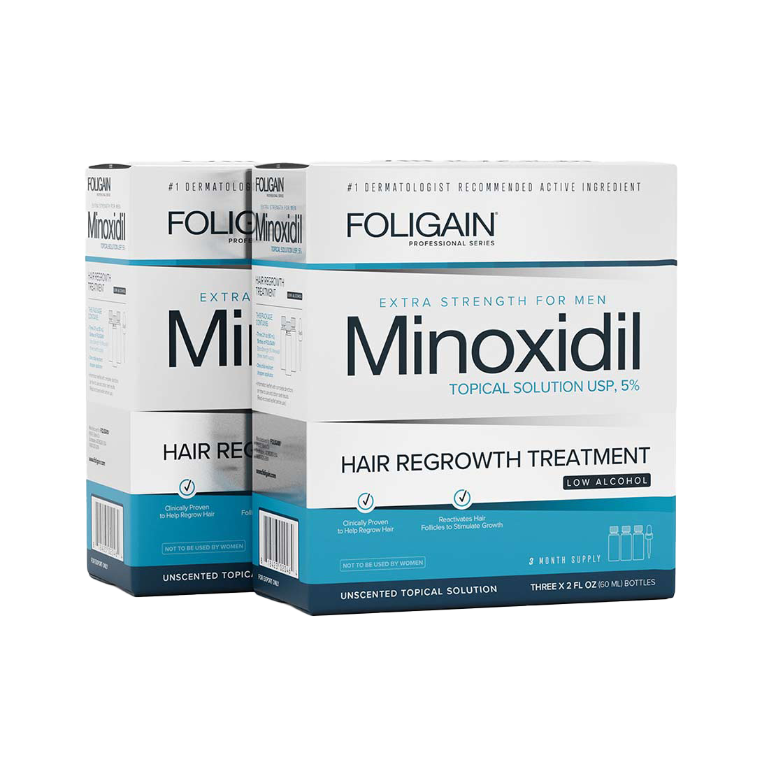 Foligain - Hair Regrowth Treatment For Men (Low Alcohol)