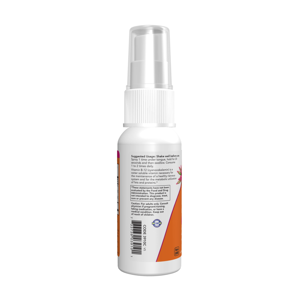Maintenant - Spray liposomal de vitamine B-12 60 ml
