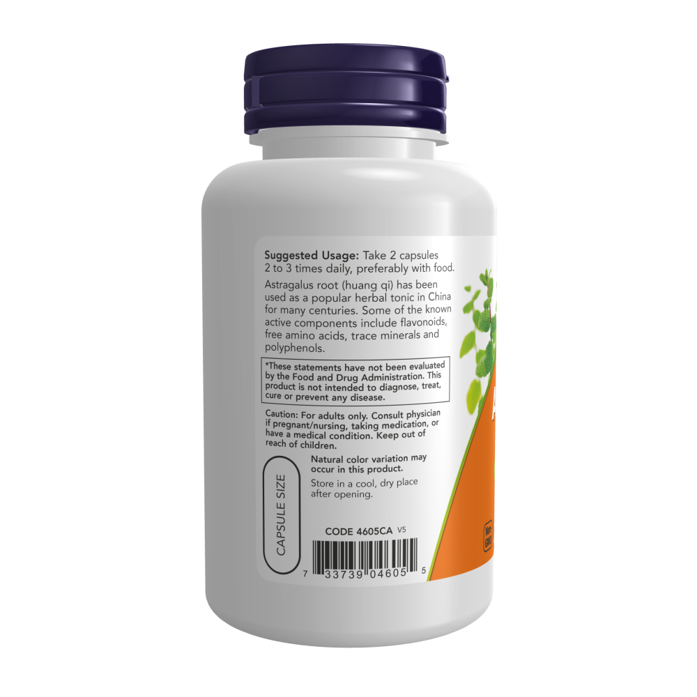 Maintenant - Astragale, soutien immunitaire, 500 mg 100 VCaps