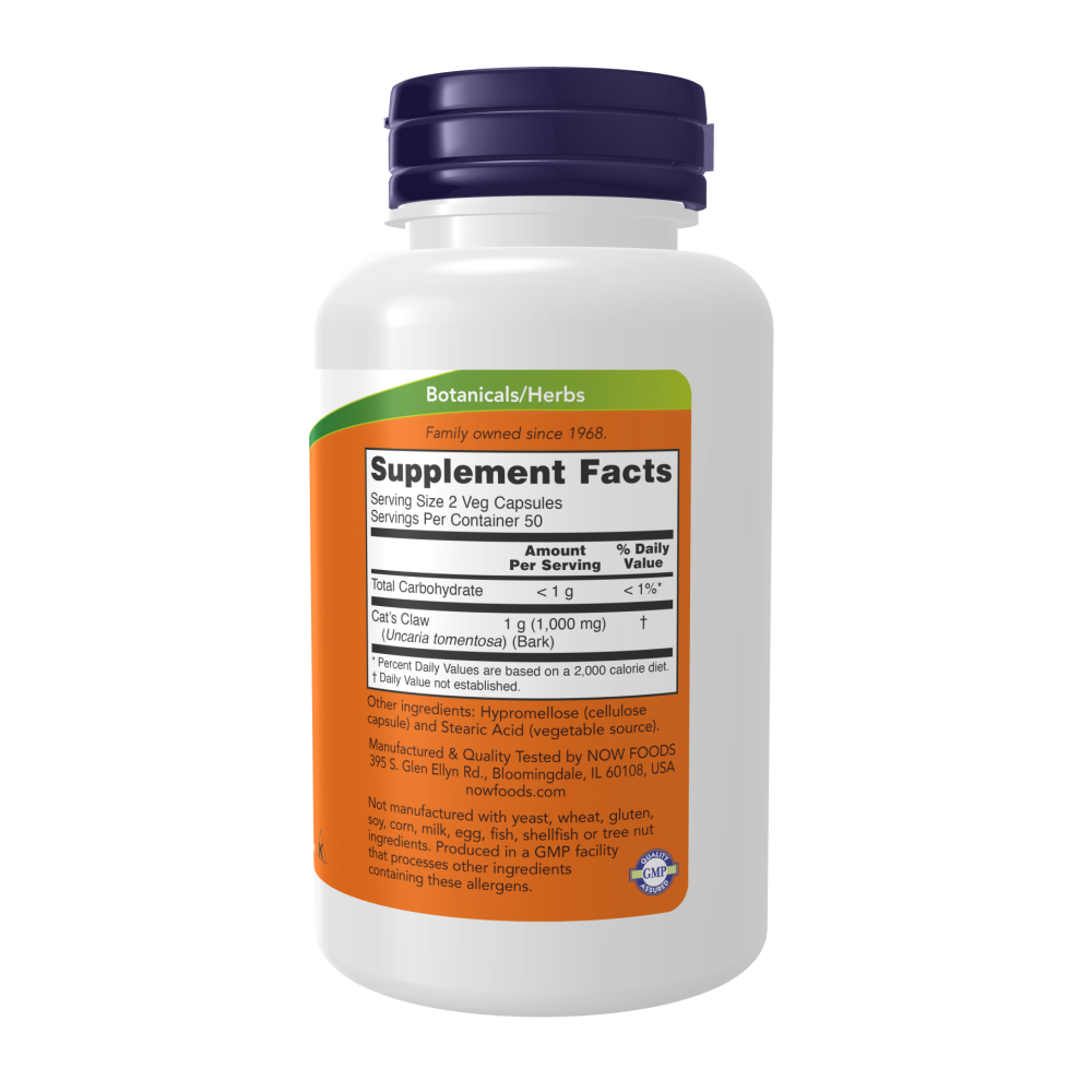 Maintenant - Griffe de Chat 500 mg - 100 Caps
