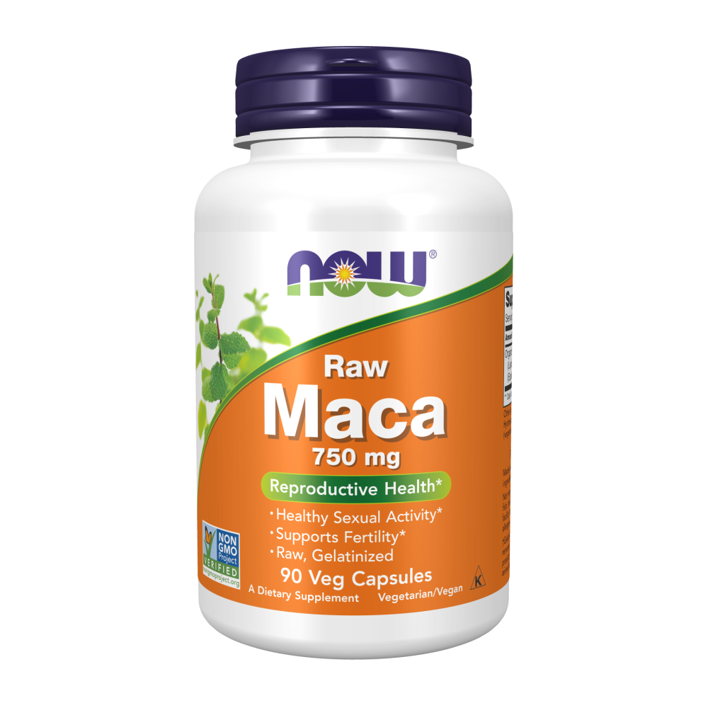 Maintenant - Maca crue 750 mg, 90 gélules végétales