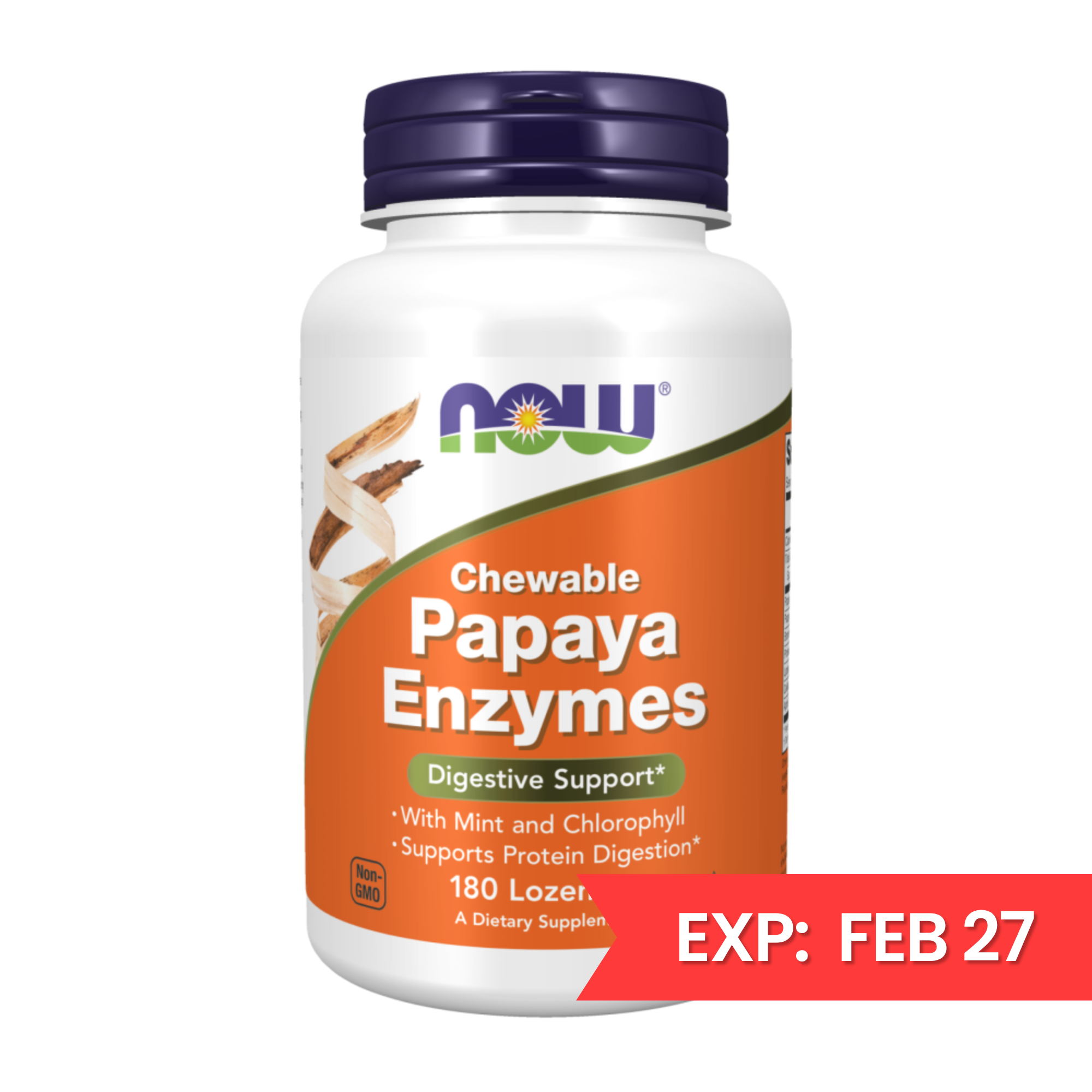 Now - Chewable Papaya Enzymes