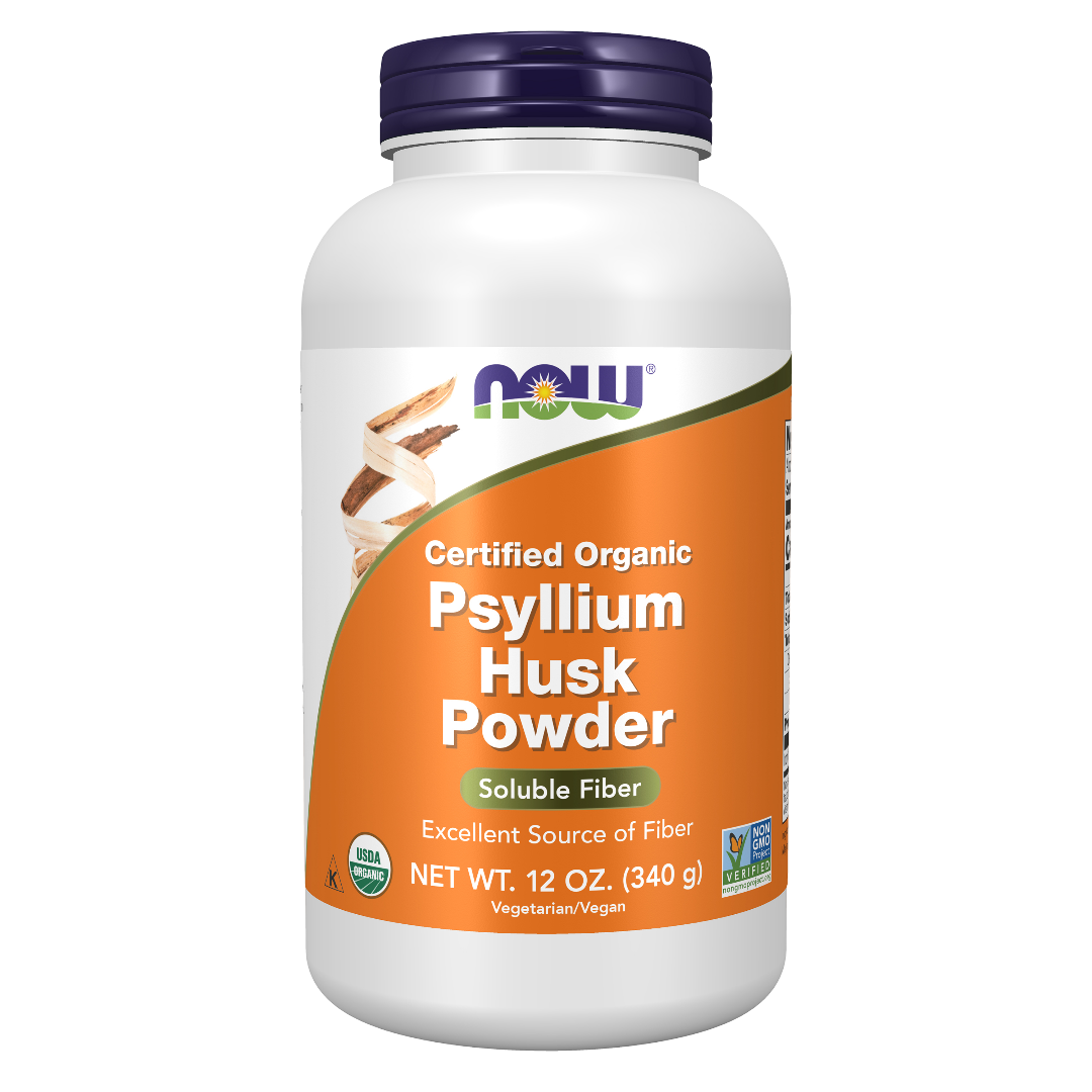 Maintenant - Poudre d'enveloppe de psyllium, 340 g