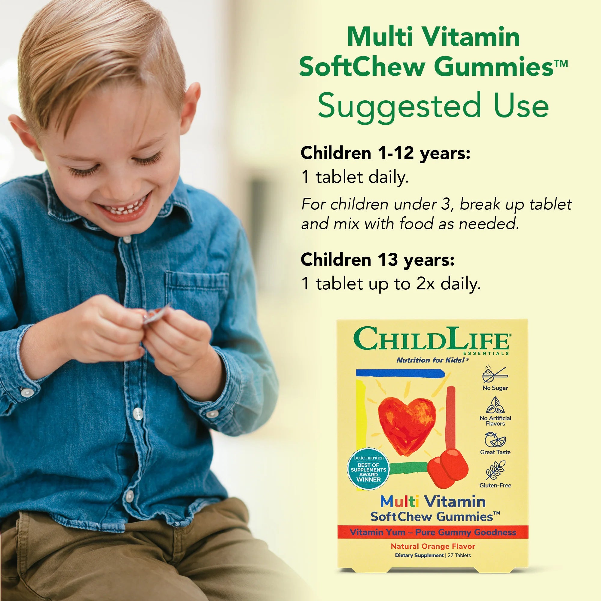 Childlife - Multi Vitamin SoftChew Gummies®