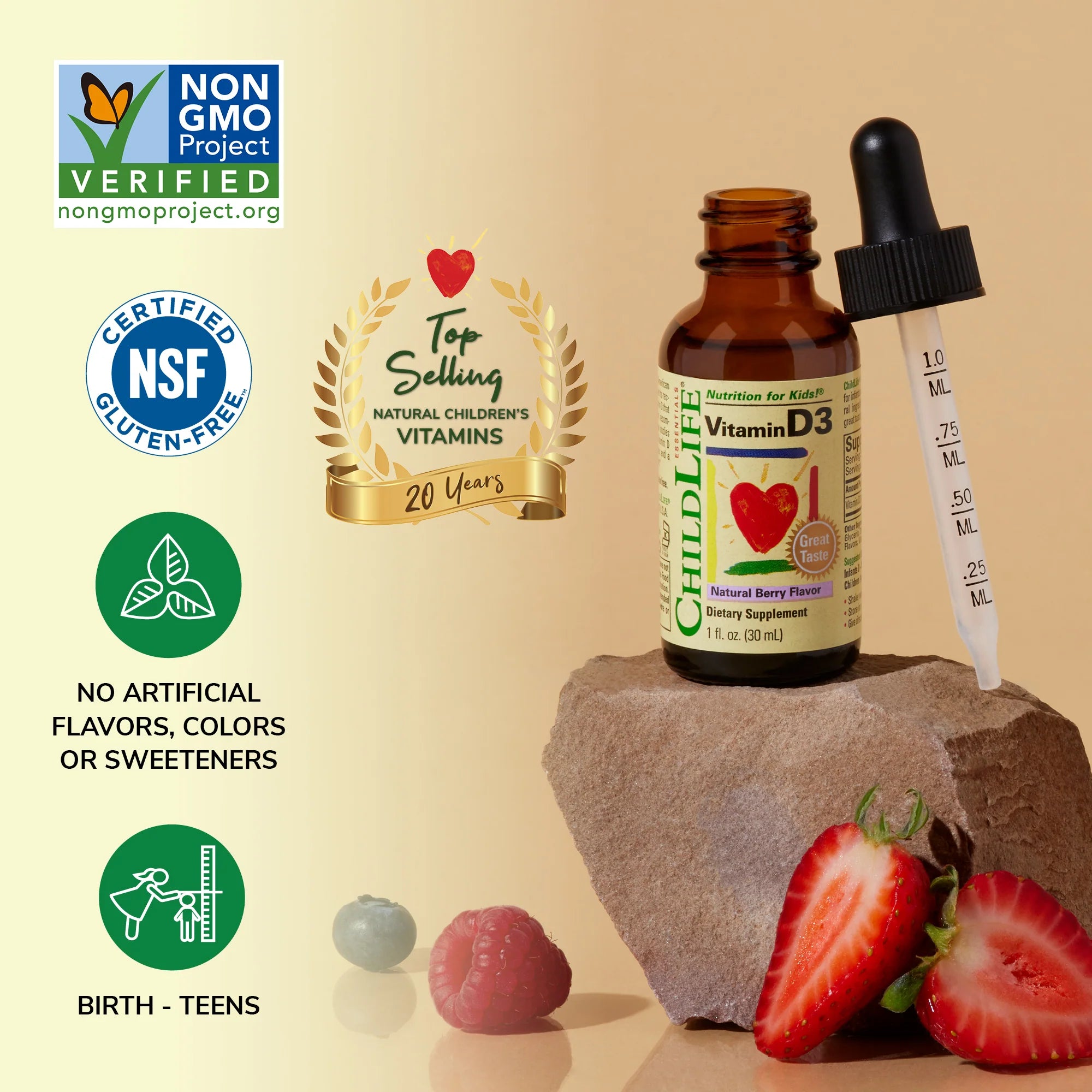 Childlife - Vitamin D3 Drops