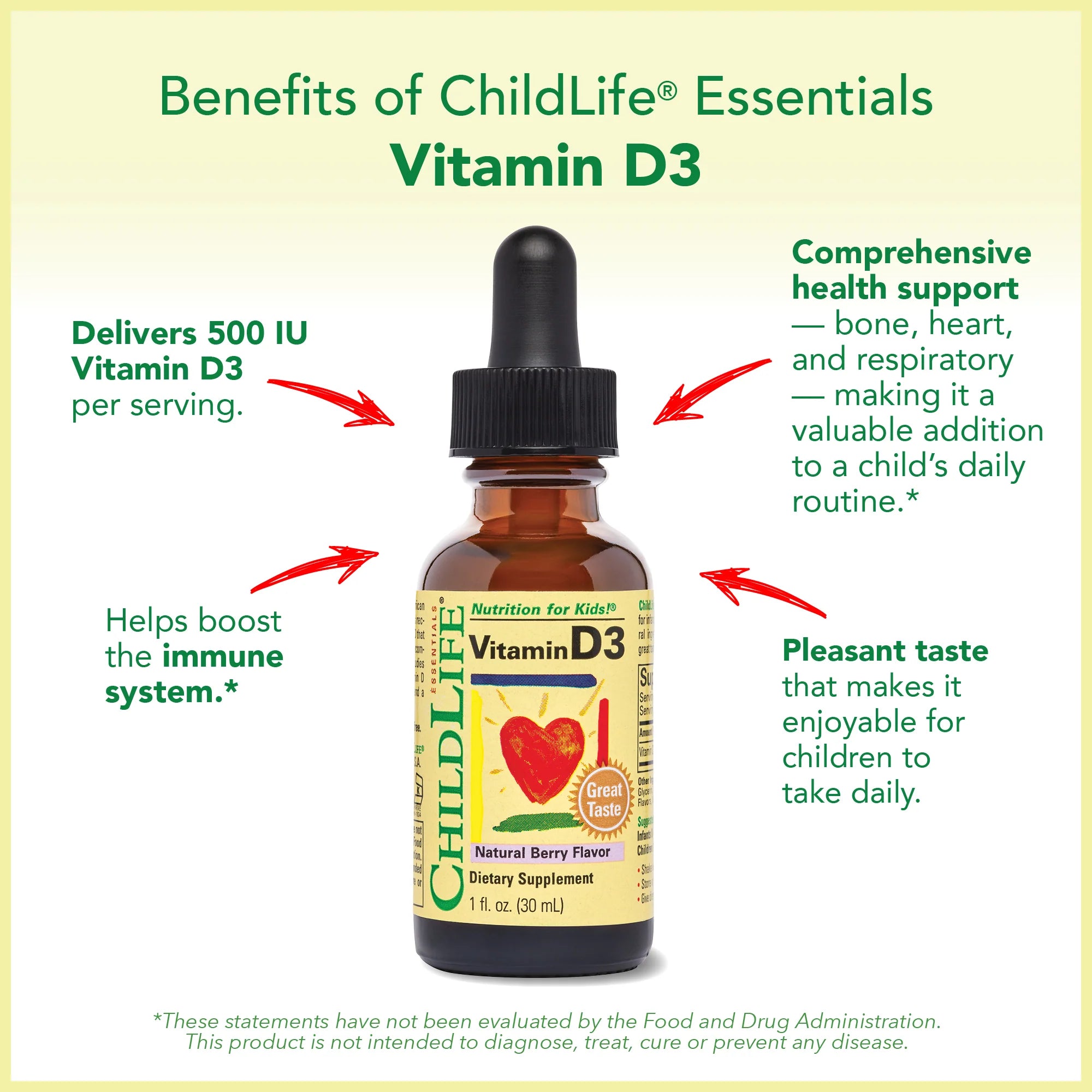 Childlife - Vitamin D3 Drops