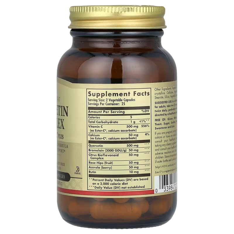 Solgar - Quercetin Complex, 50 Caps