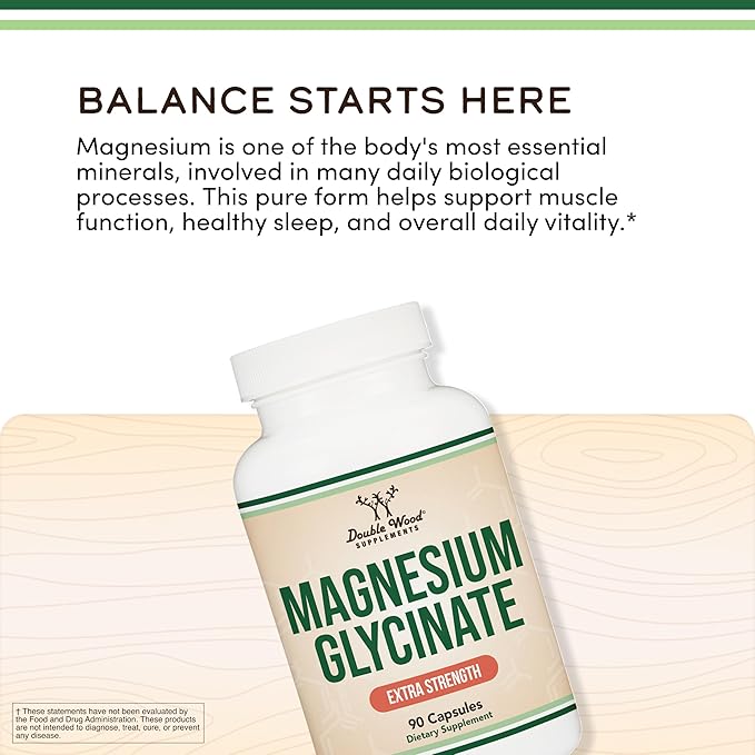 Double Wood - Magnesium Glycinate Extra Strength