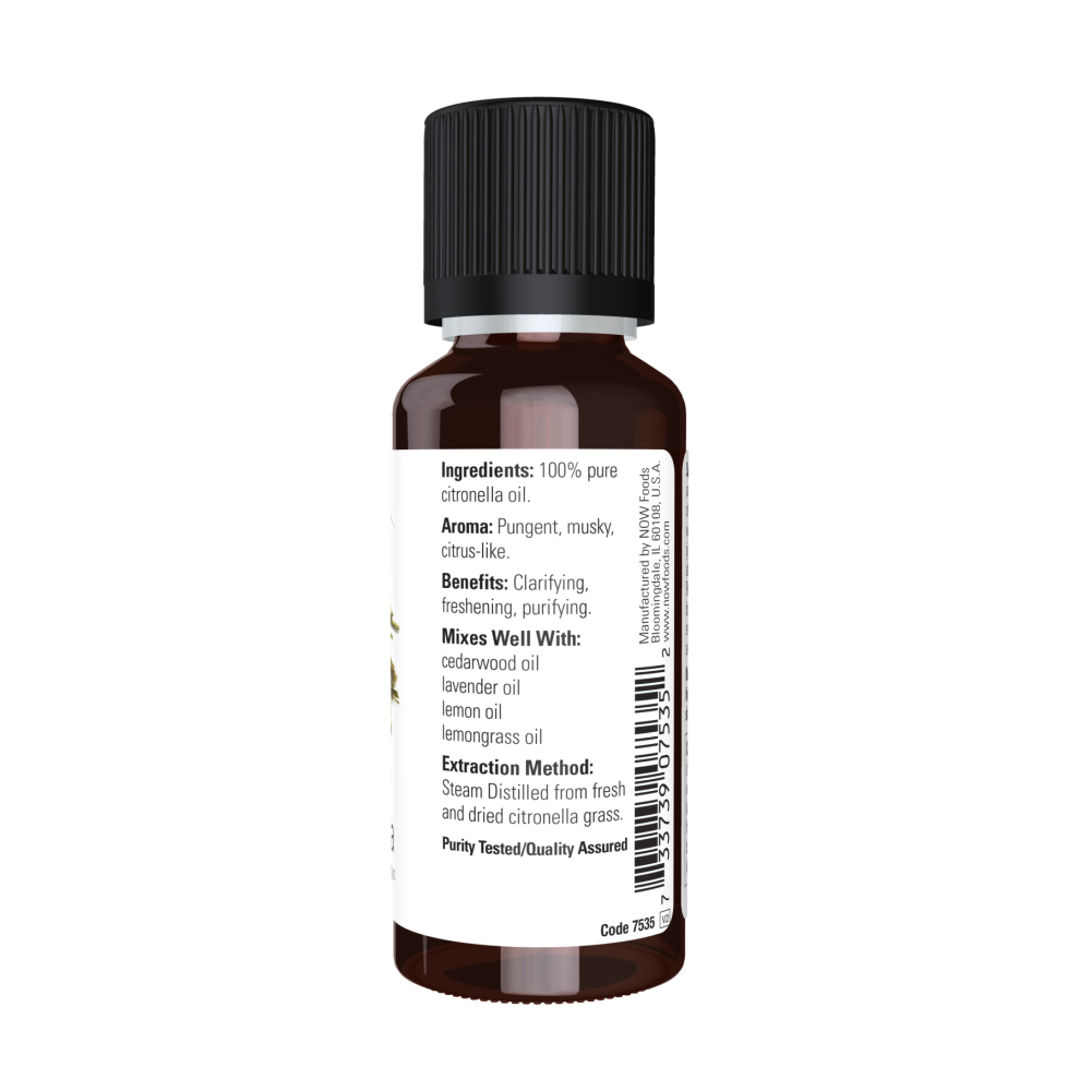 Now - Essential Oils Citronella Oil - 1 fl oz, 30ml
