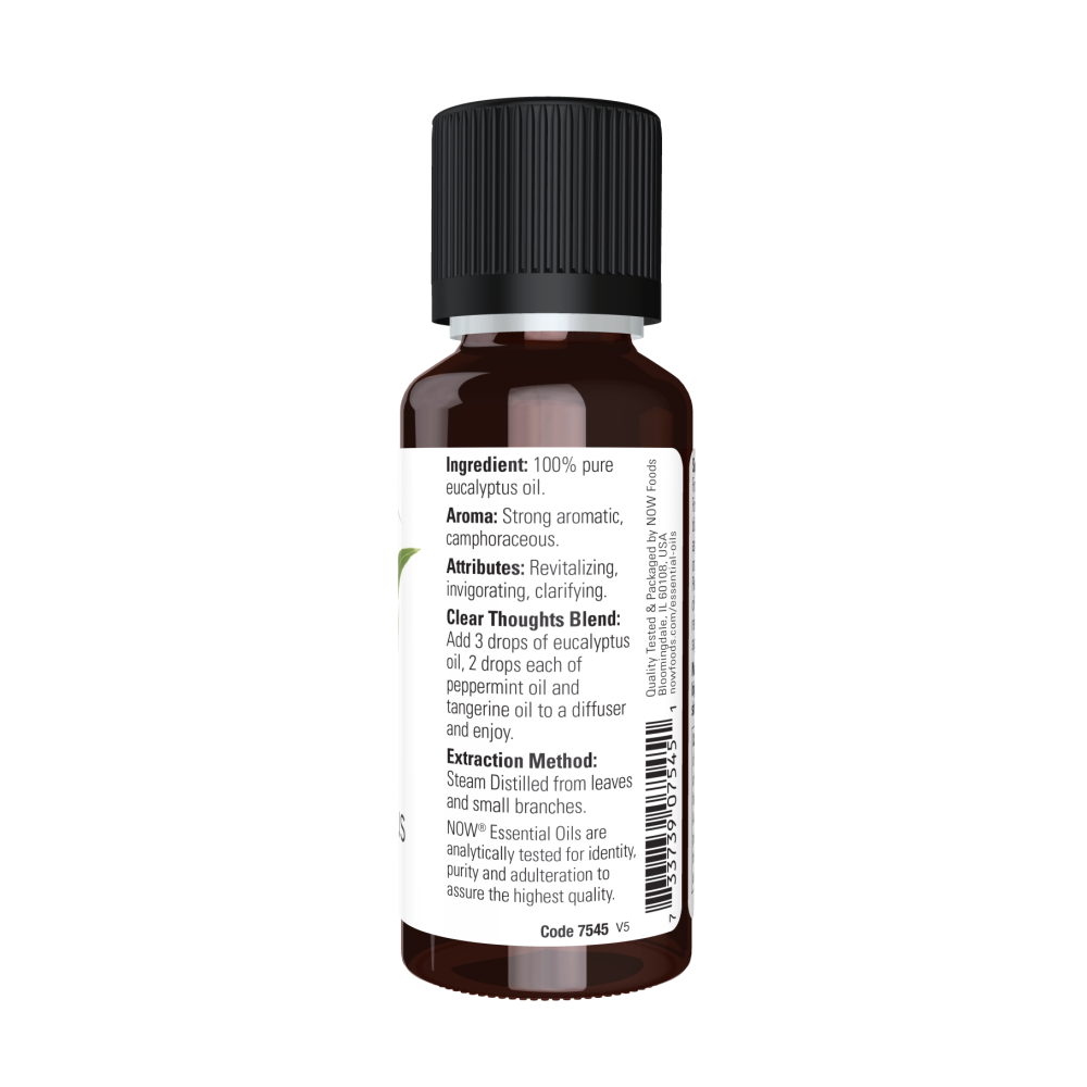 Maintenant - Huiles essentielles Huile d'eucalyptus 100 % pure, 1 oz 30 ml