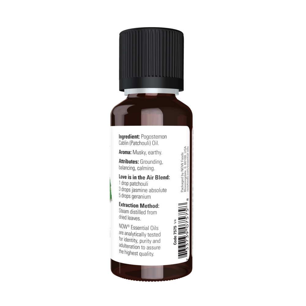 Now - 精油 100% 純廣藿香油,1 盎司 30 毫升