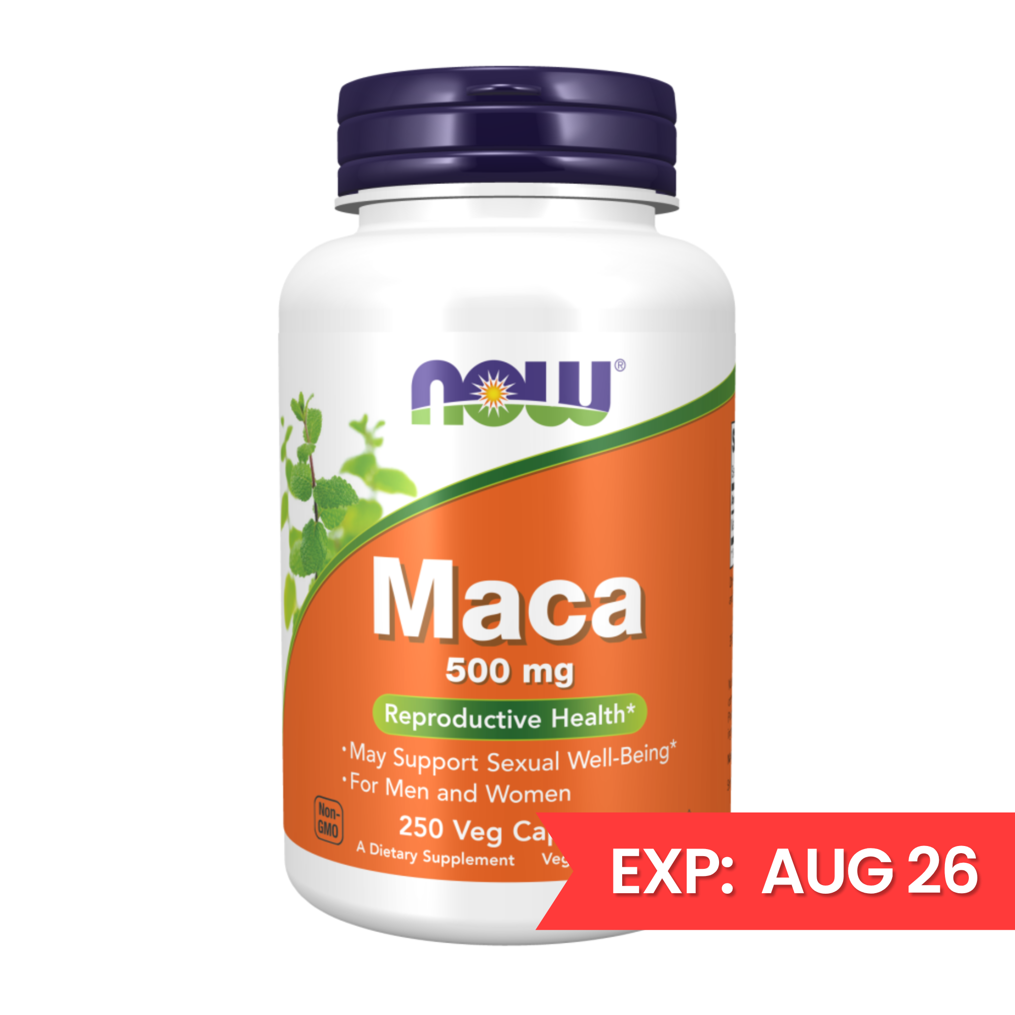 Maintenant - Maca 500 mg, 100 gélules végétales