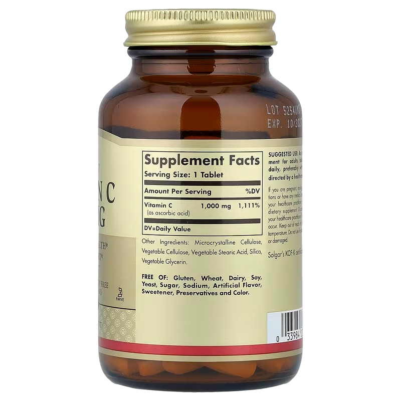 Solgar - Vitamin C 1000 mg, 90 Tabs