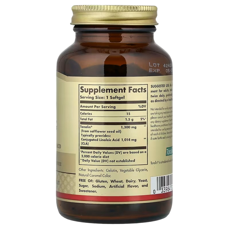 Solgar - CLA 1300 mg, 60 Softgels