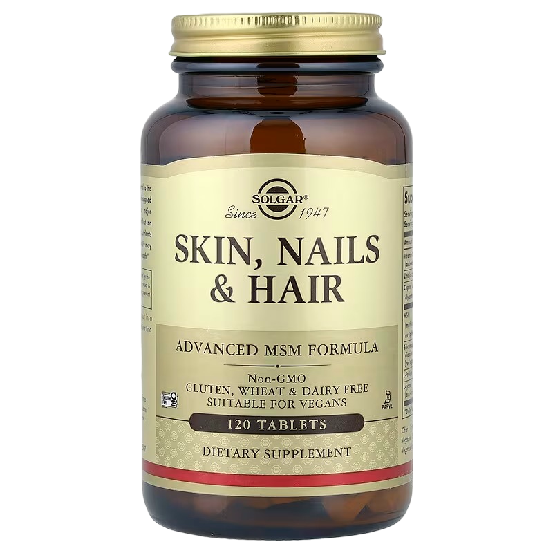 Solgar - Skin, Nails & Hair, 120 Tabs