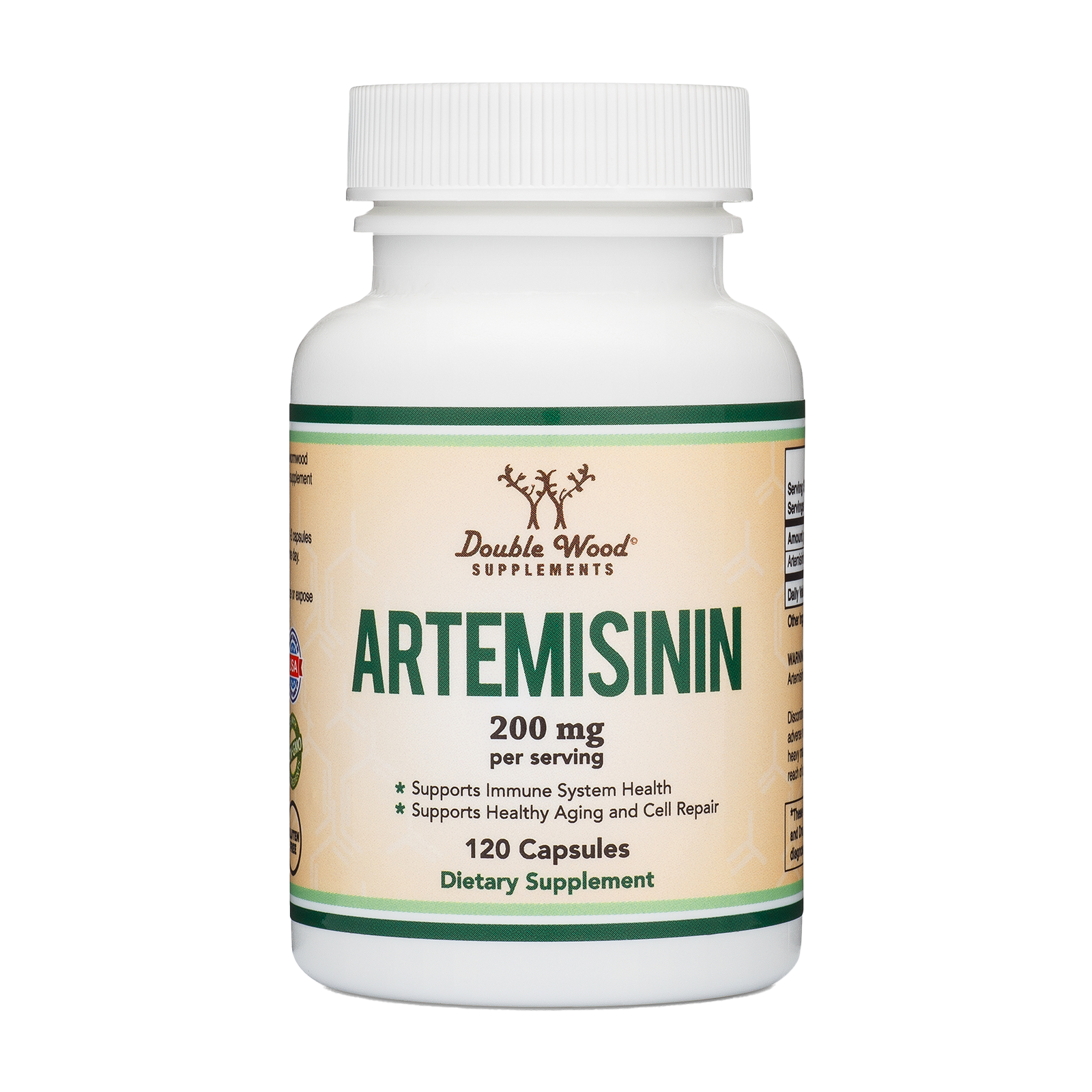 Double Wood - Artémisinine - 120 gélules de 100 mg