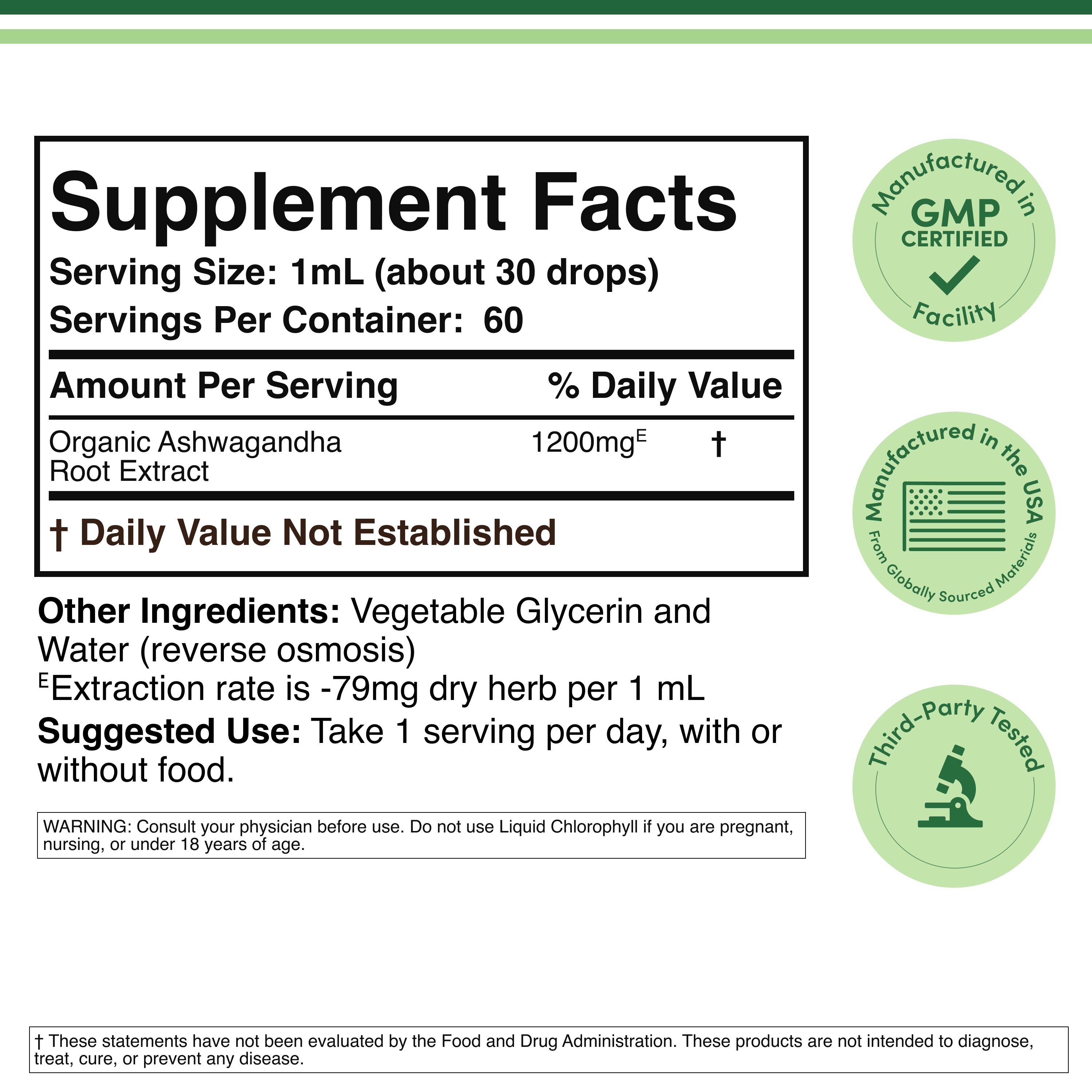 Double Wood - Ashwagandha Drops