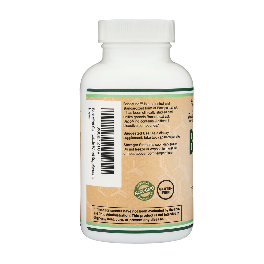 Double Wood - Extrait de Bacomind Bacopa - 210 gélules de 150 mg