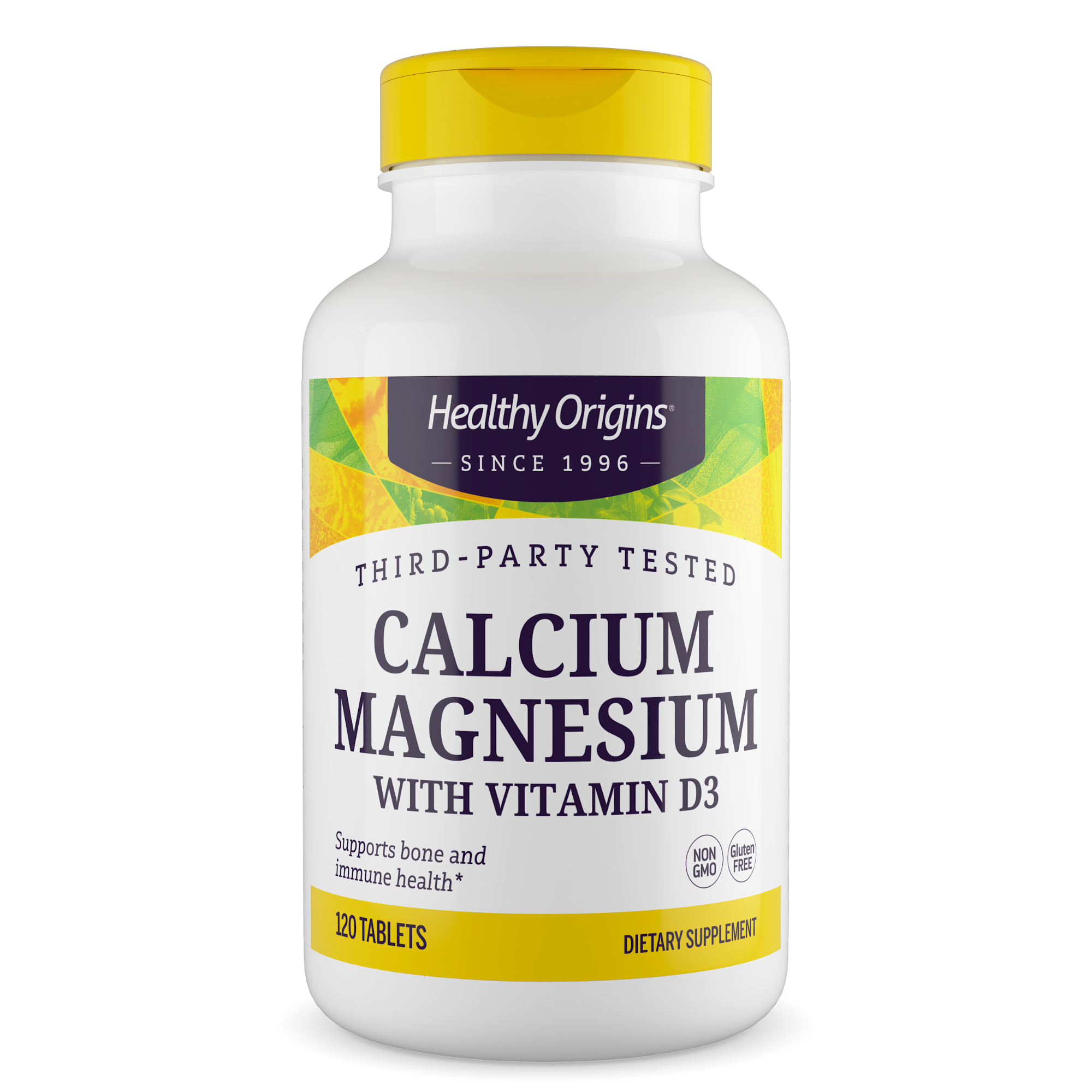 Healthy Origins - Calcium Magnesium with Vitamin D3
