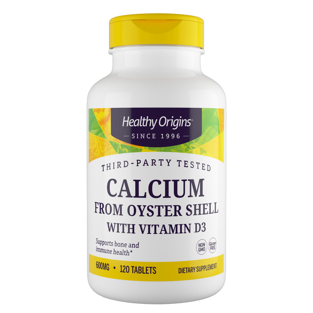 Healthy Origins - Calcium from Oyster Shell with Vitamin D3