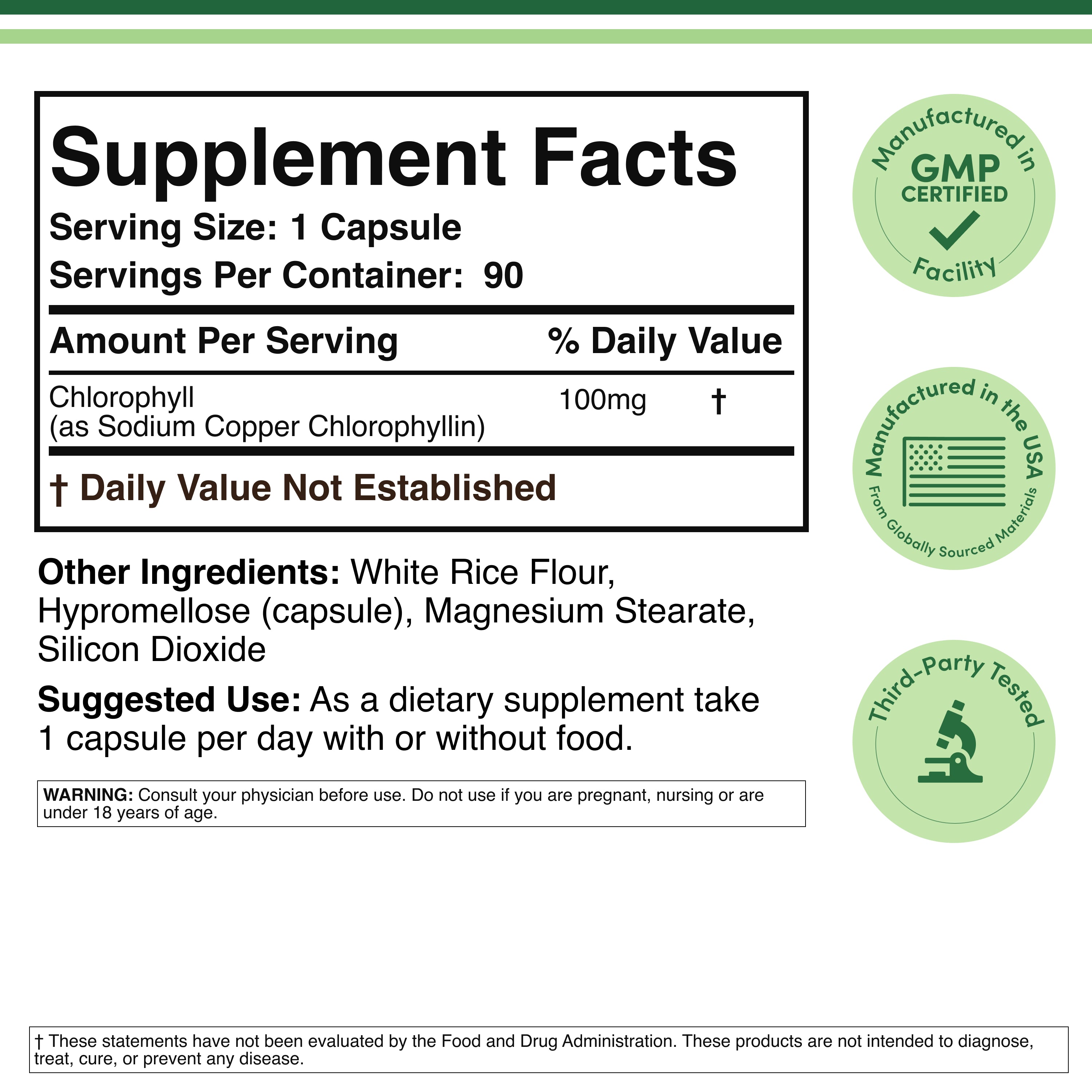 Double Wood - Chlorophyll Supplement