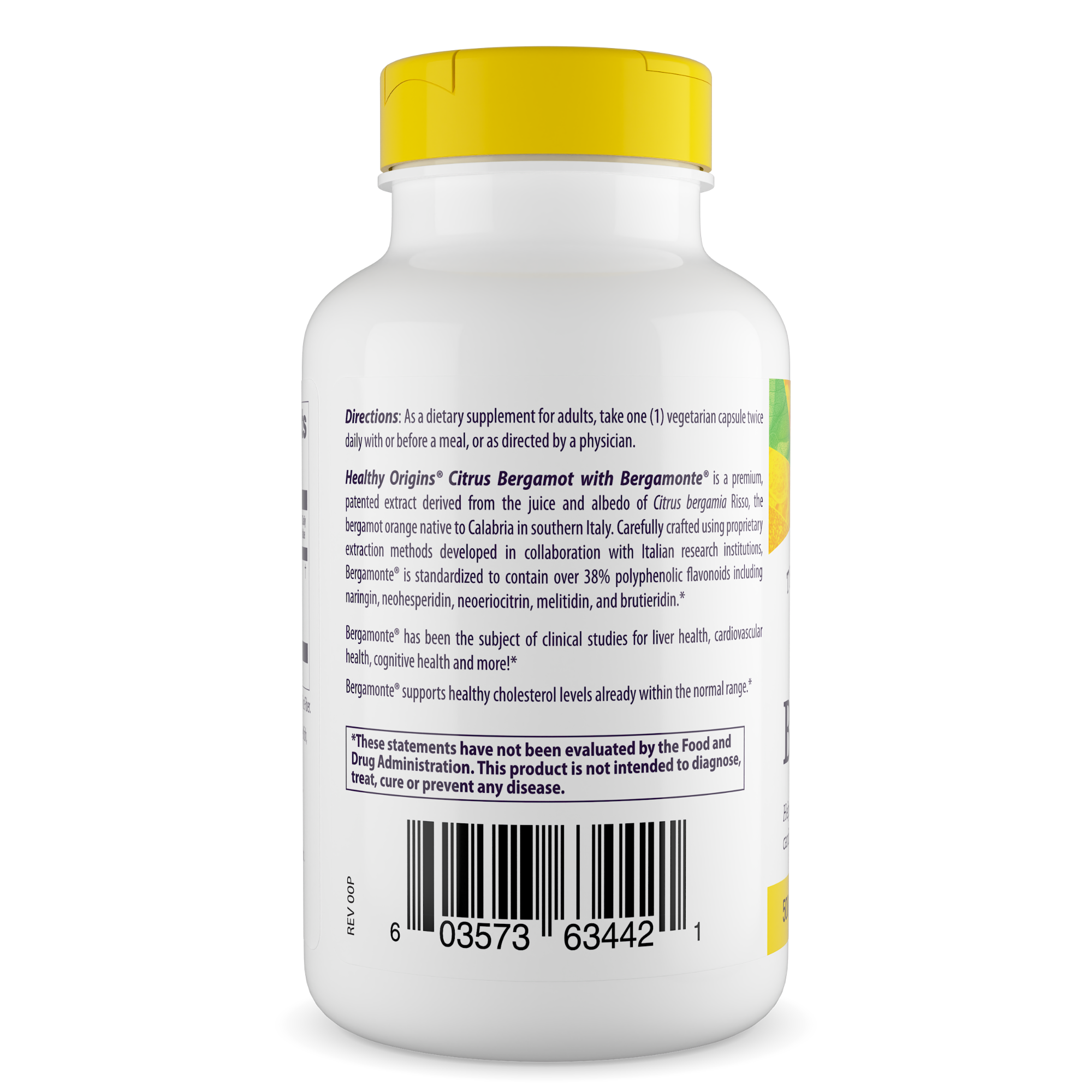 Healthy Origins - Citrus Bergamot