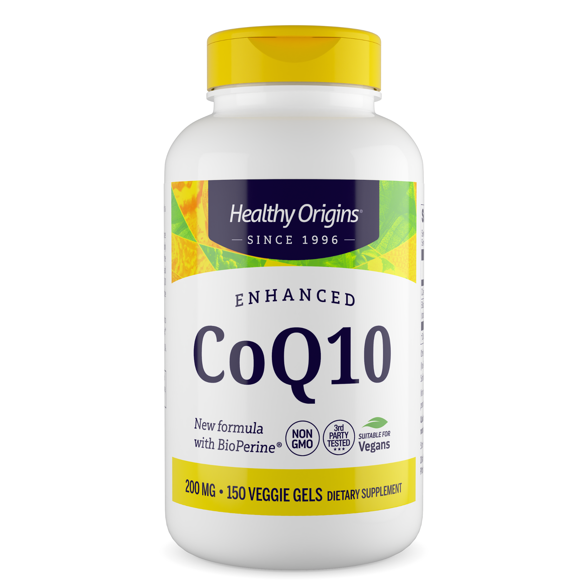 Healthy Origins - Enhanced CoQ10 (BioPerine®) 200mg