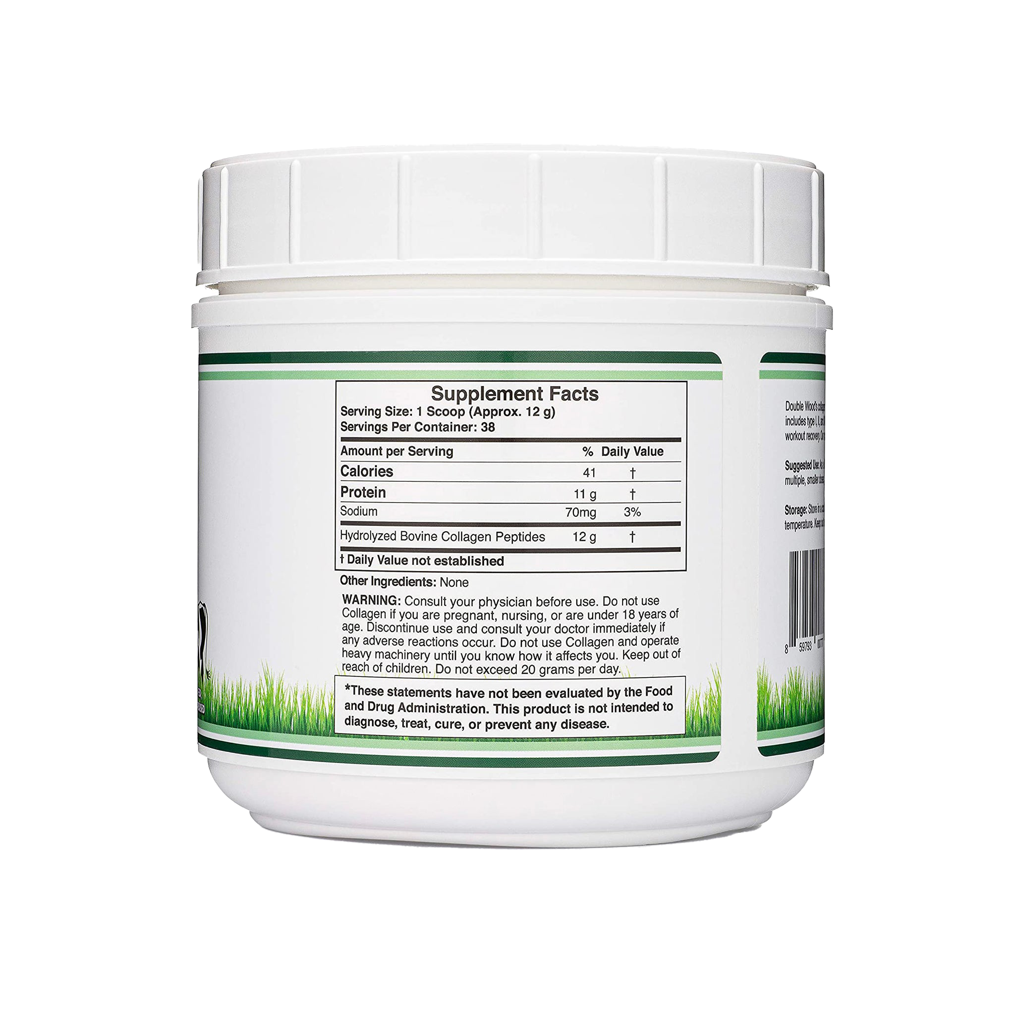 Double Wood - Collagen Peptides Powder