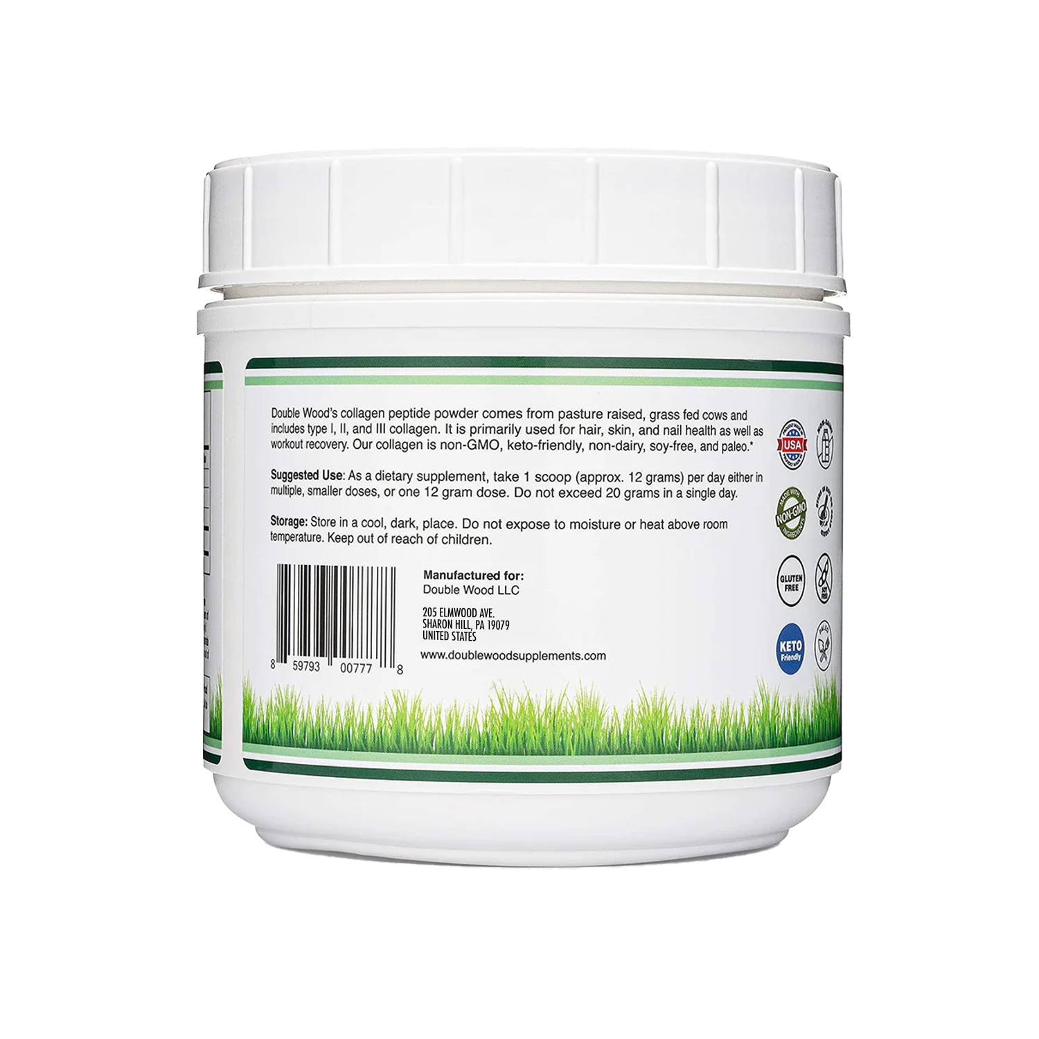 Double Wood - Collagen Peptides Powder