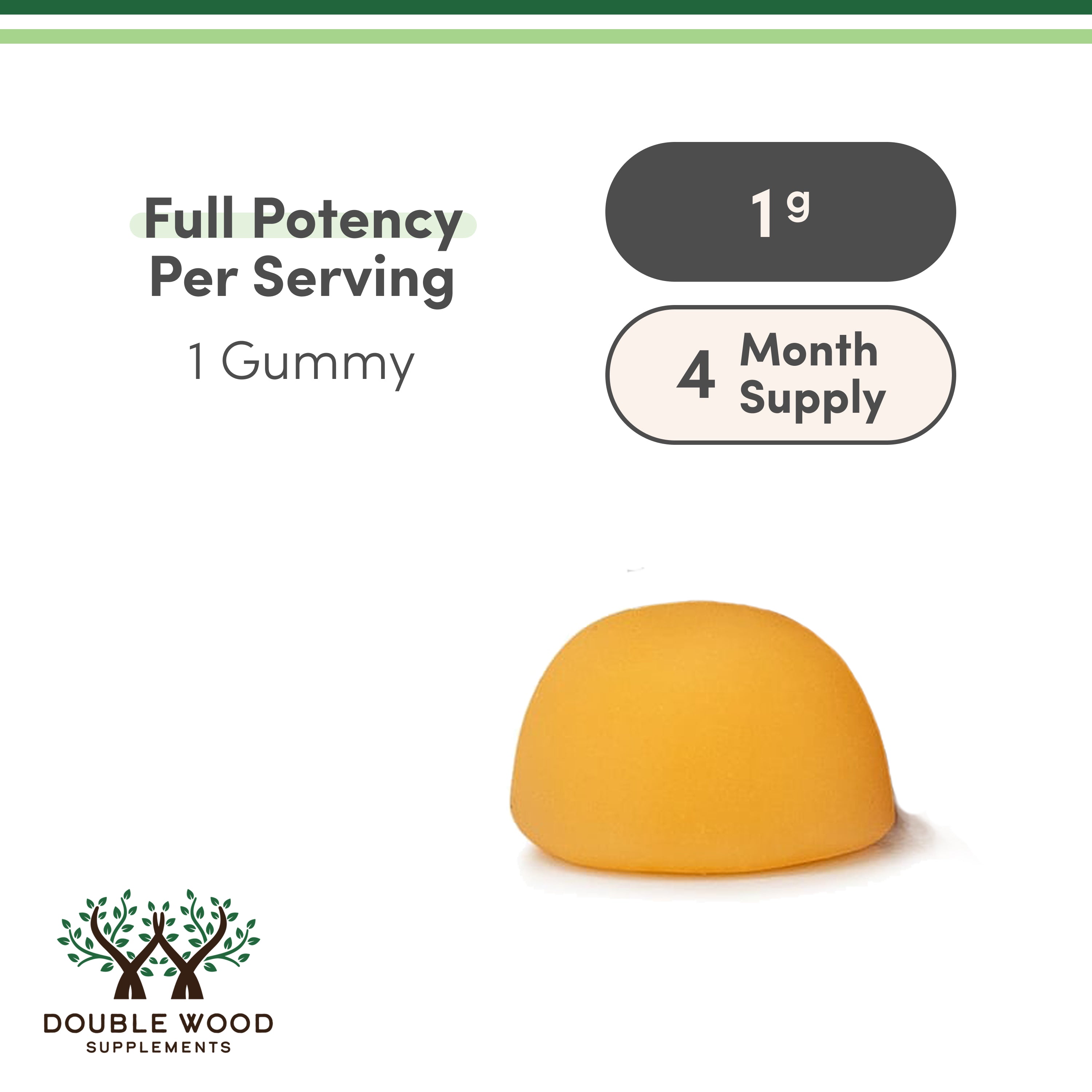 Double Wood - Creatine Gummies Supplement