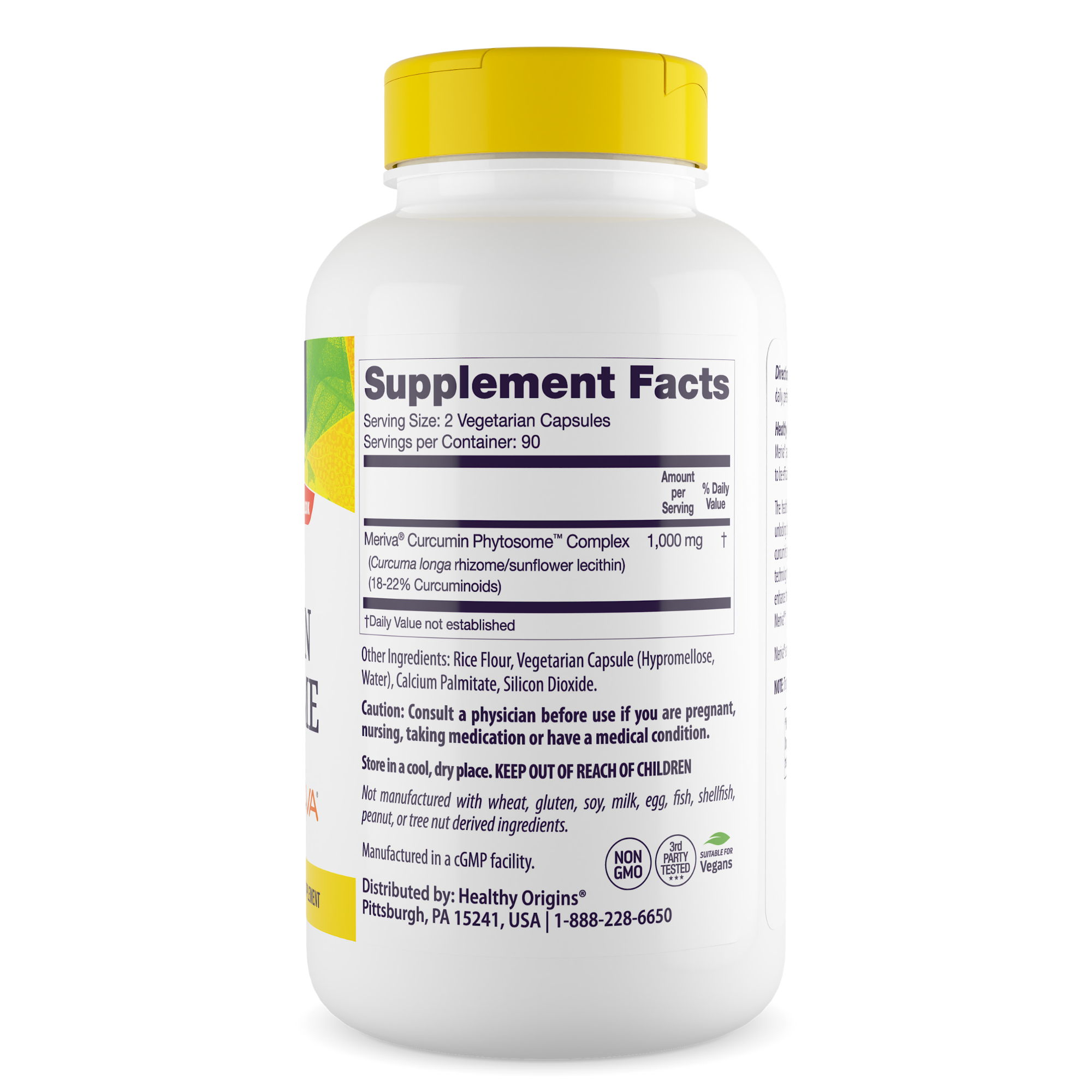 Healthy Origins - Curcumin Phytosome, 500mg