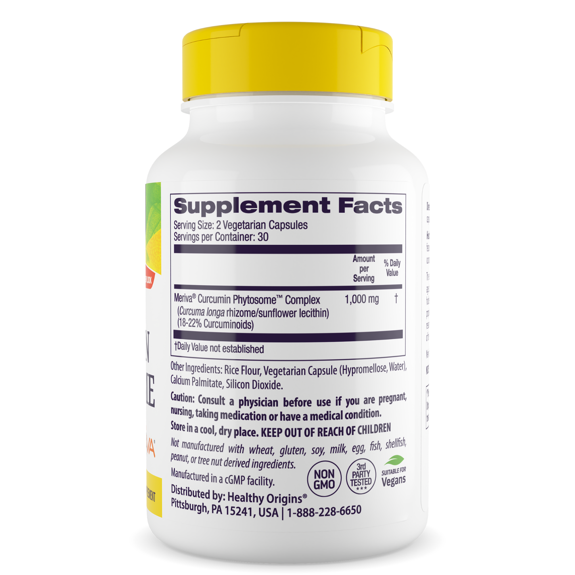 Healthy Origins - Curcumin Phytosome, 500mg