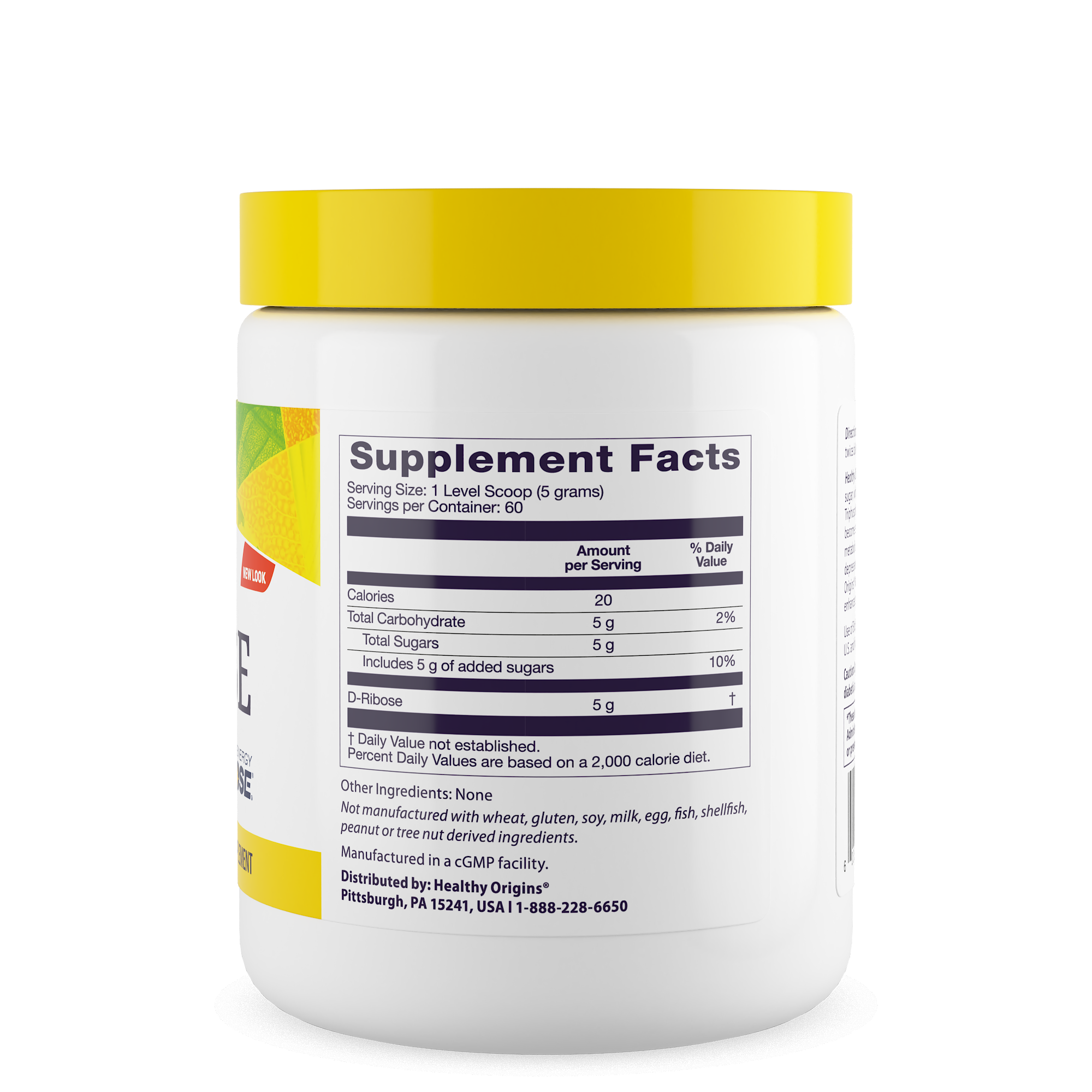 Healthy Origins - D-Ribose (Bioenergy®)