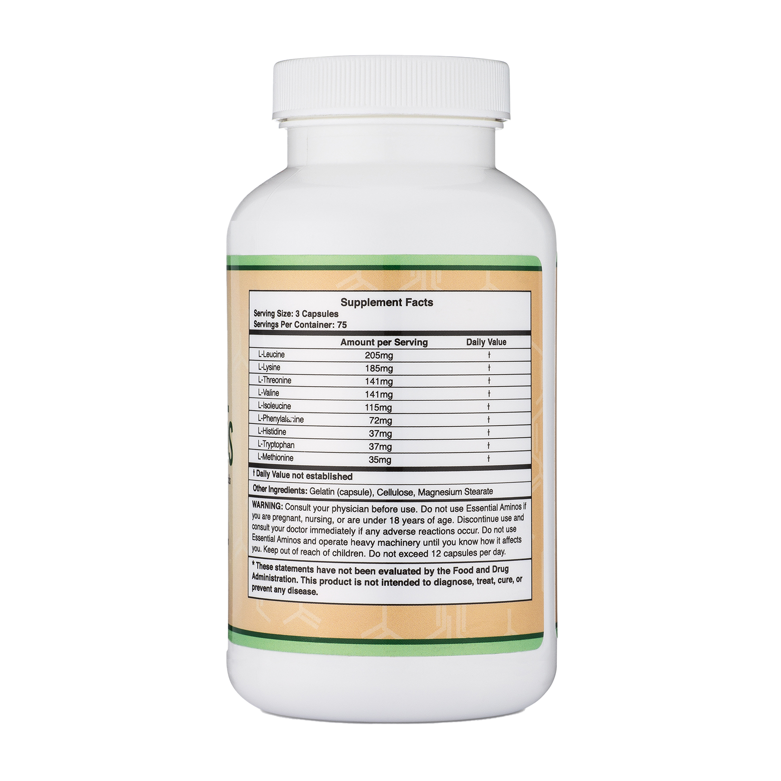 Double Wood - Acides aminés essentiels - 225 gélules