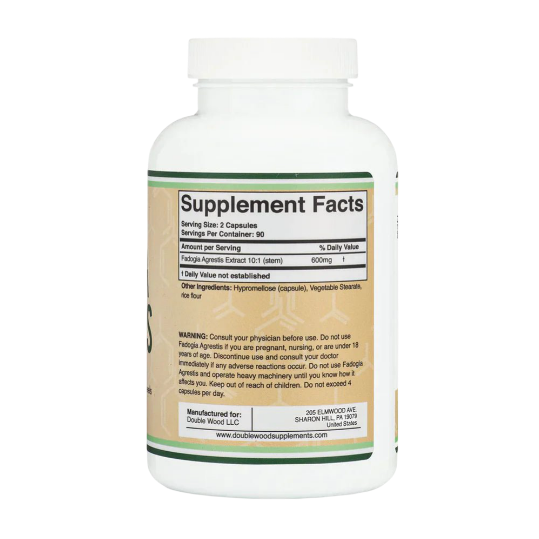 Double Bois - Fadogia Agrestis - 180 x 300 mg gélules