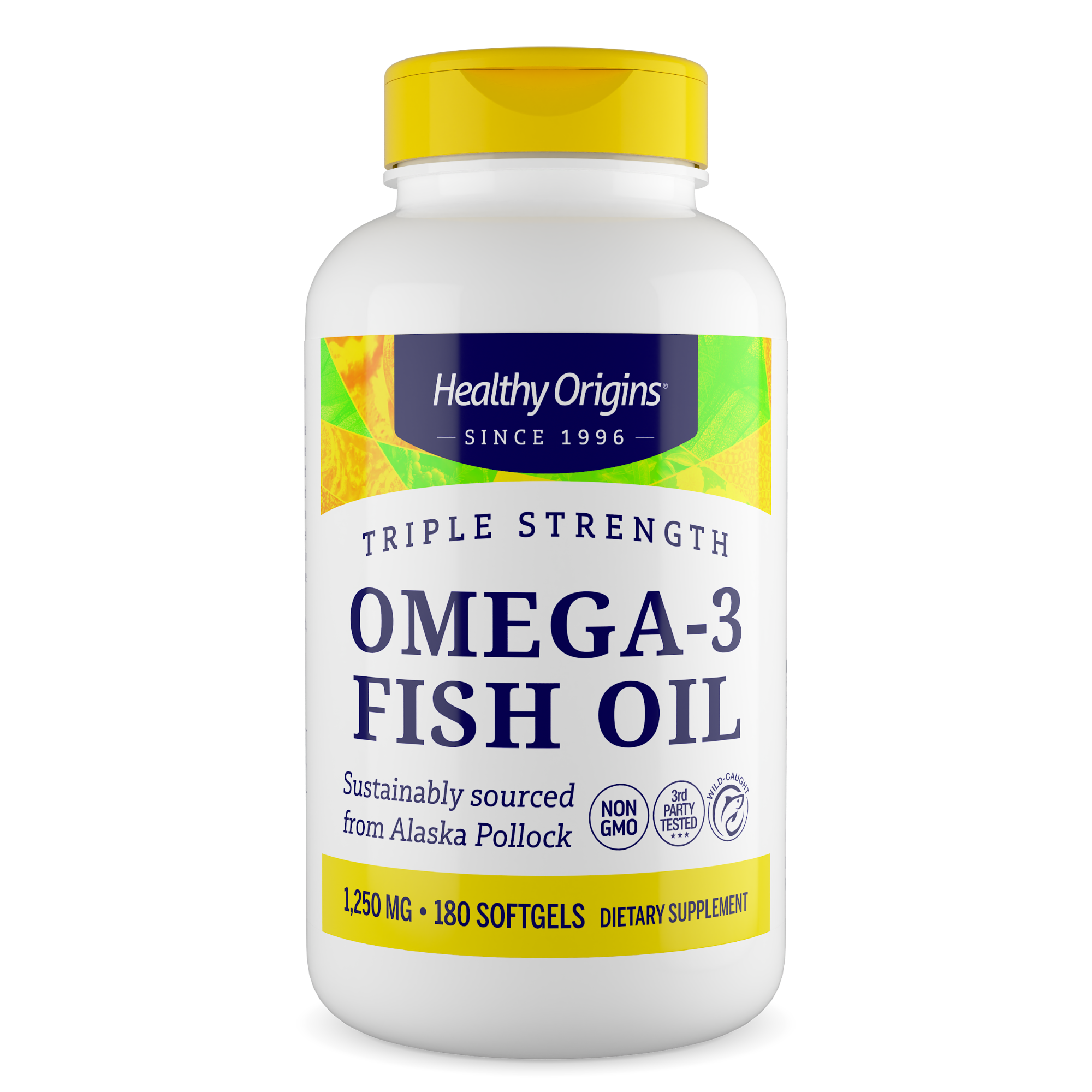 Healthy Origins - Omega-3 Fish Oil (Triple Strength)