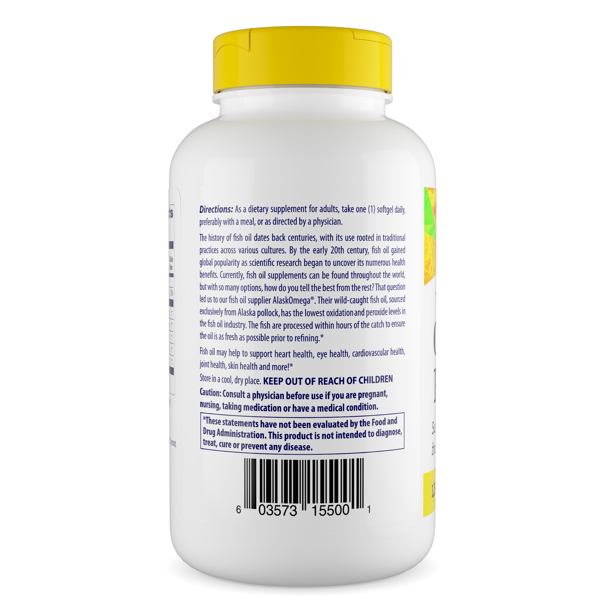 Healthy Origins - Omega-3 Fish Oil (Triple Strength)