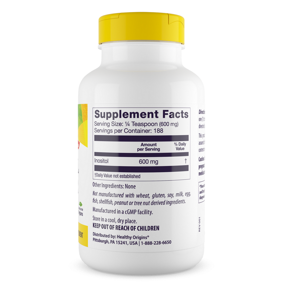 Healthy Origins - Inositol Powder